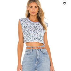 loveshackfancy floral tank